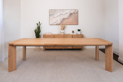 Juniper American Oak Extension Dining Table