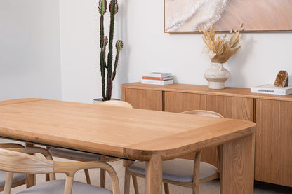 Juniper American Oak Extension Dining Table