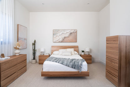 Citrine Wormy Chestnut Bed Frame