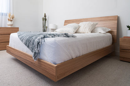 Citrine Wormy Chestnut Bed Frame