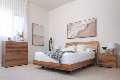 Citrine Wormy Chestnut Bed Frame
