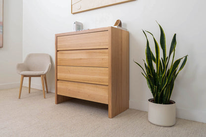 Zion 4 Drawer Tallboy - Made in Australia