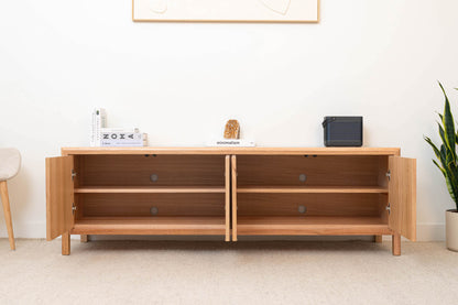 Yakka Tasmanian Oak Entertainment Unit - Made in Australia