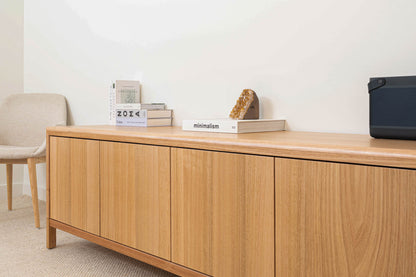Yakka Tasmanian Oak Entertainment Unit - Made in Australia