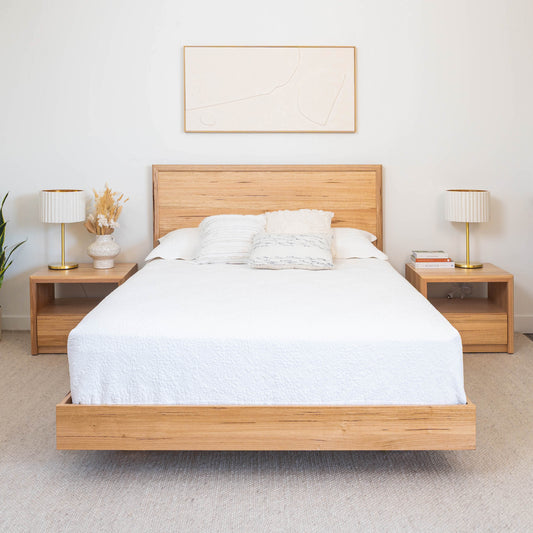 Yakka™️ Feature Grade Tasmanian Oak Bed Frame - Made in Australia
