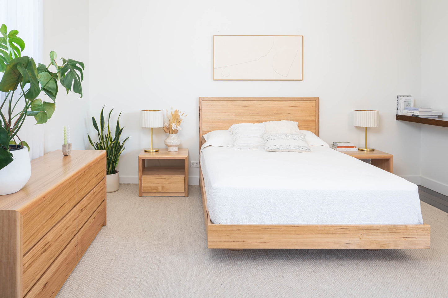 Yakka Feature Grade Bedside Table (1 Drawer) - Made In Australia