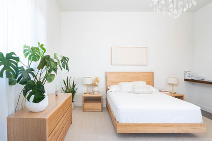 Yakka Tasmanian Oak Feature Grade Bed Frame