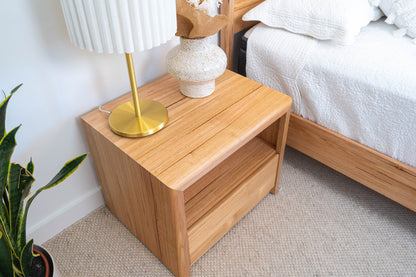 Yakka Feature Grade Bedside Table (1 Drawer) - Made In Australia