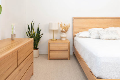 Yakka Tasmanian Oak Feature Grade Bed Frame