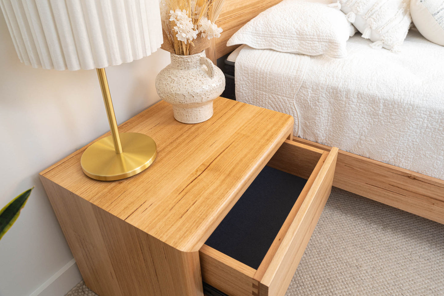 Yakka Tasmanian Oak Feature Grade Bed Frame