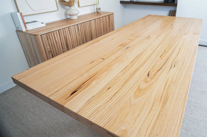 Osaka Vic Ash Feature Dining Table - Made in Australia
