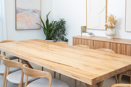 Axl Vic Ash Feature Dining Table - Made in Australia