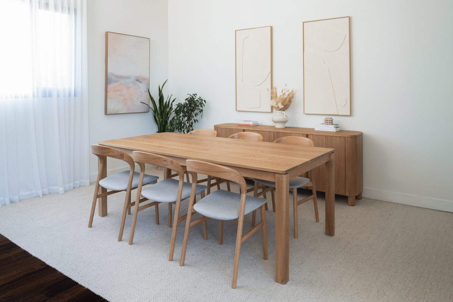 Yakka™️ American Oak Dining Table - Made in Australia