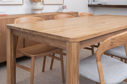 Solara American Oak Dining Table