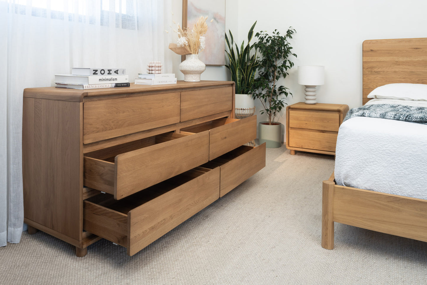 Haven American Oak Dresser