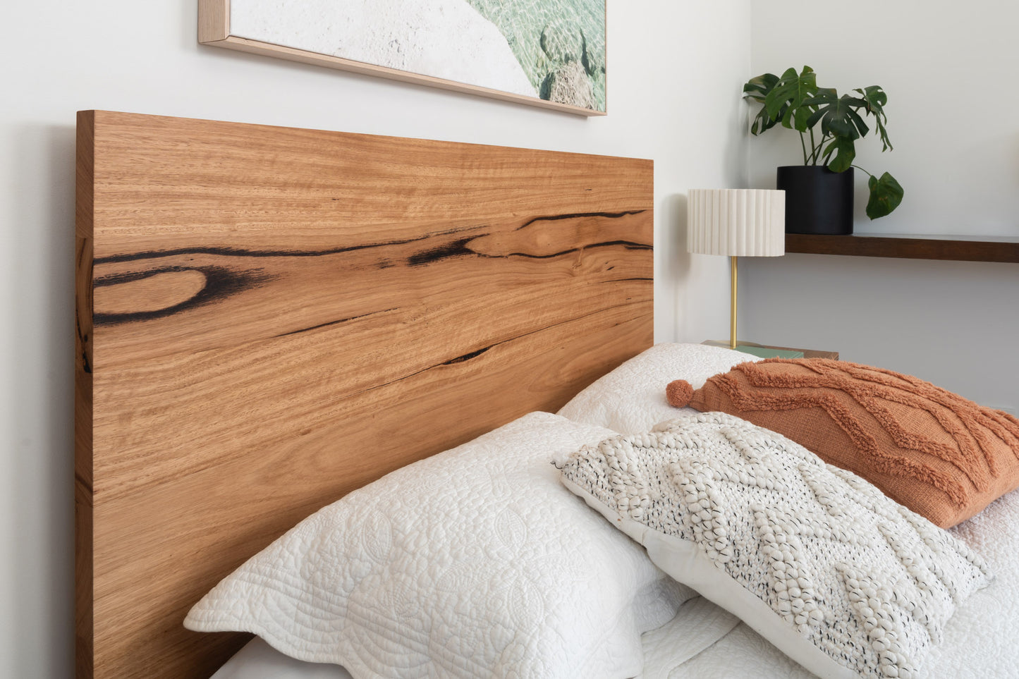 York Gas Lift Fully Solid Australian Bed Frame - Made in Australia