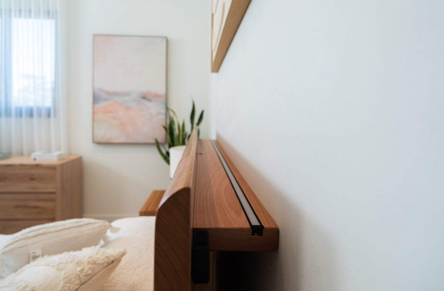 Kobe Live Edge Fully Solid Australian Bed Frame - Made in Australia