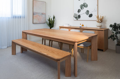 Genesis Oak Dining Table - Made in Australia