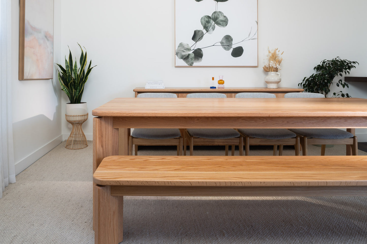Genesis Oak Bench Seat - Made in Australia
