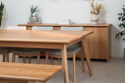 Layla Oak Bench Seat - Made in Australia
