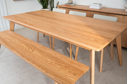 Layla Oak Bench Seat - Made in Australia
