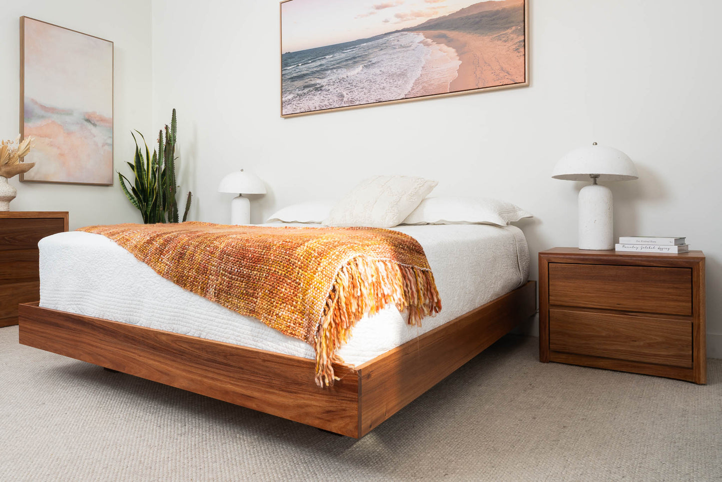 Yakka™️ Blackwood Heritage Floating Bed Frame