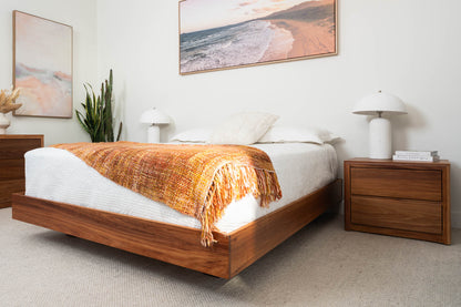 Yakka™️ Blackwood Heritage Floating Bed Frame