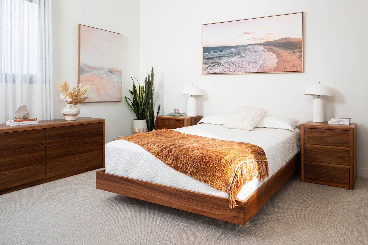 Yakka™️ Blackwood Heritage Floating Bed Frame