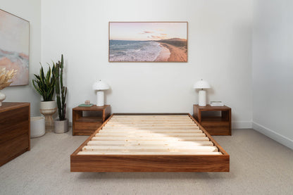 Yakka™️ Blackwood Heritage Floating Bed Frame