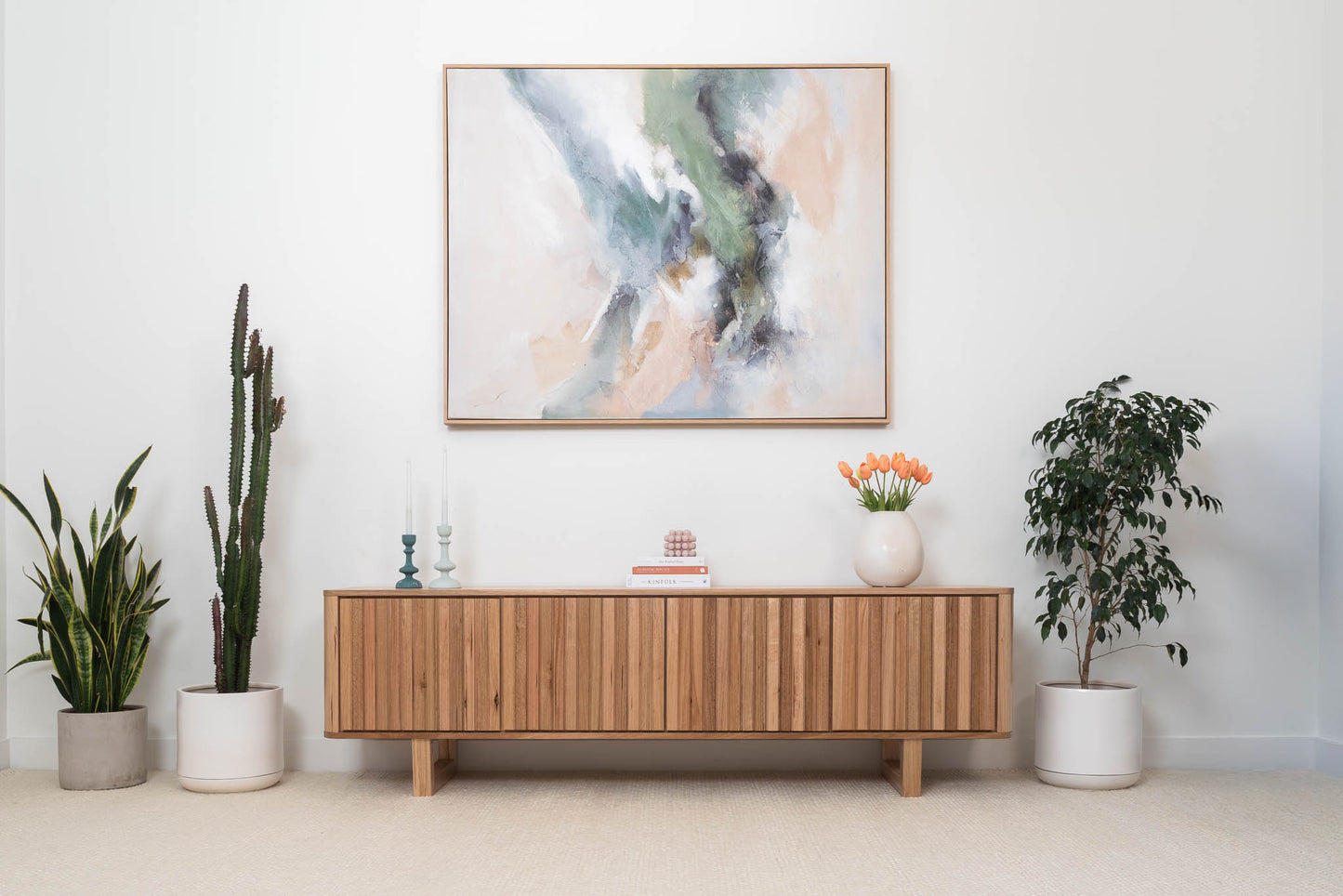 Dion Solid Australian Hardwood Entertainment Unit - Made in Australia