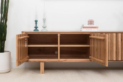 Dion Solid Australian Hardwood Entertainment Unit - Made in Australia