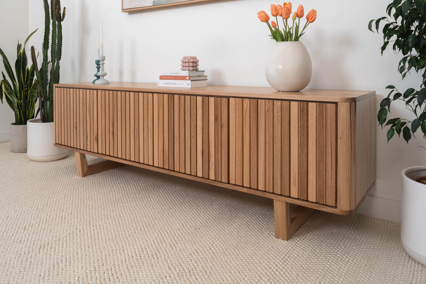 Dion Solid Australian Hardwood Entertainment Unit - Made in Australia
