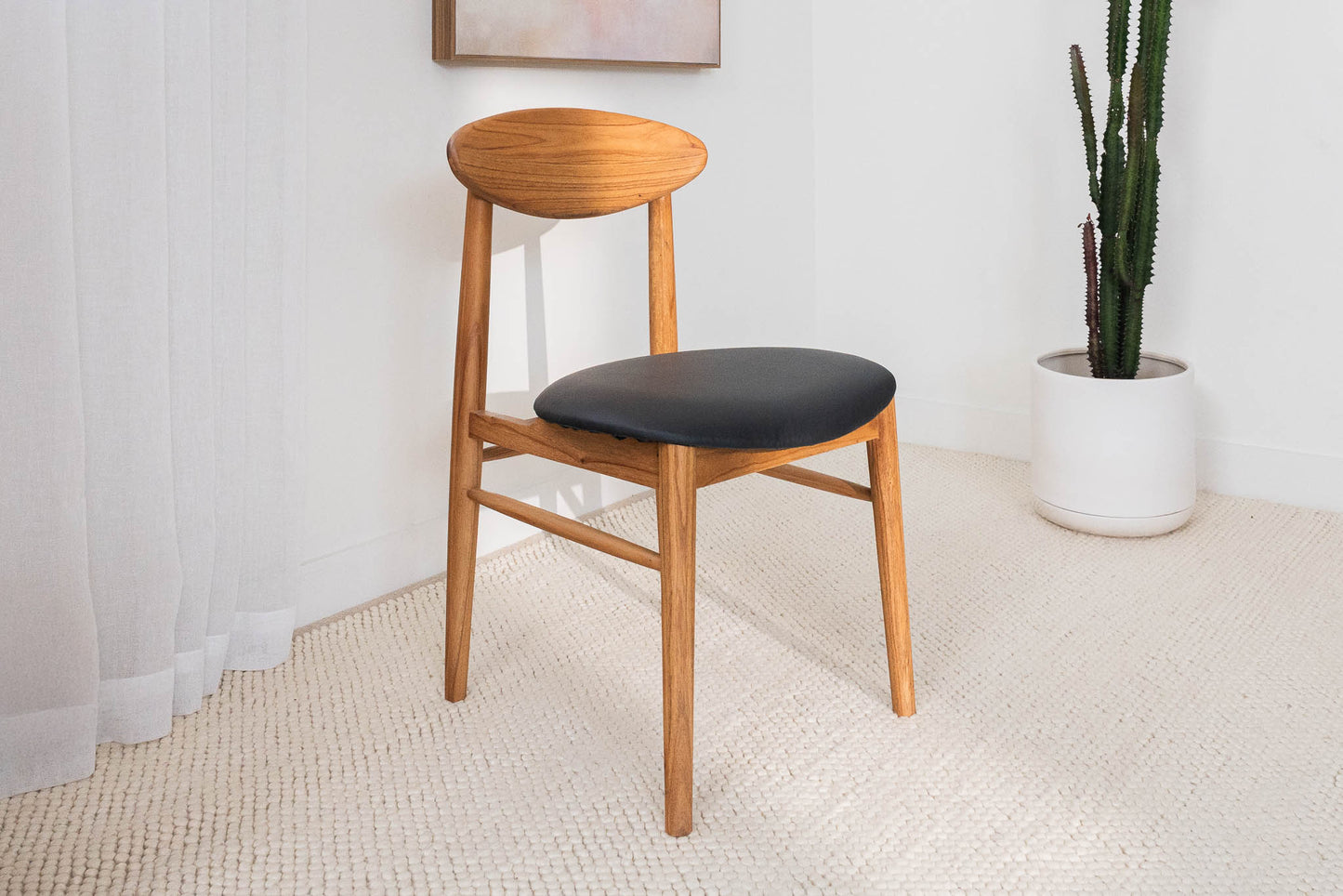 Solara Solid Hardwood Dining Chair