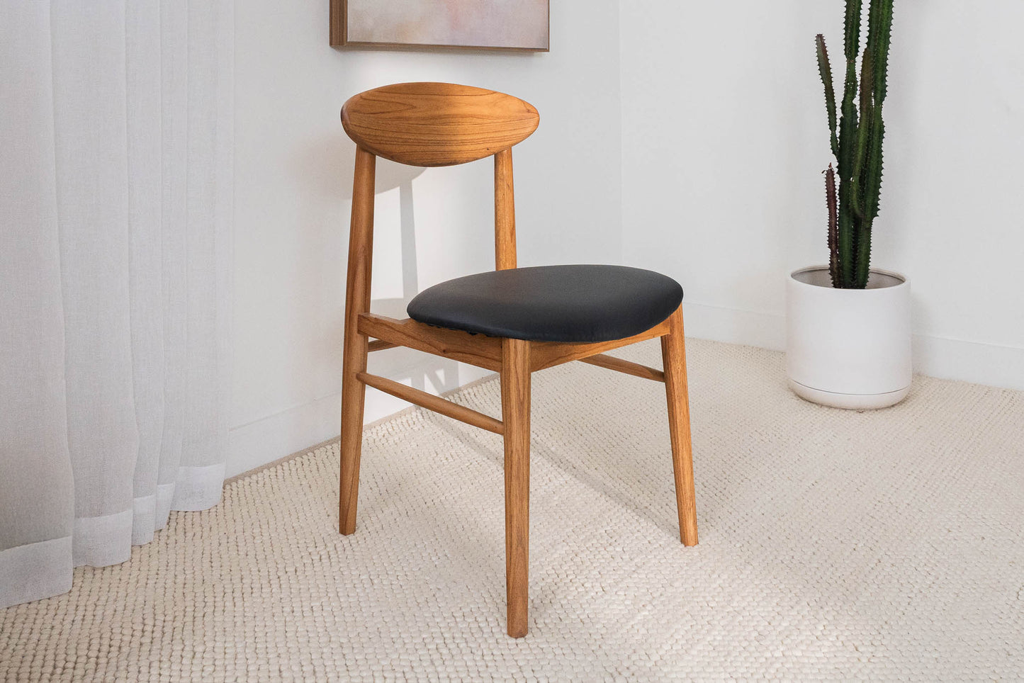 Solara Solid Hardwood Dining Chair