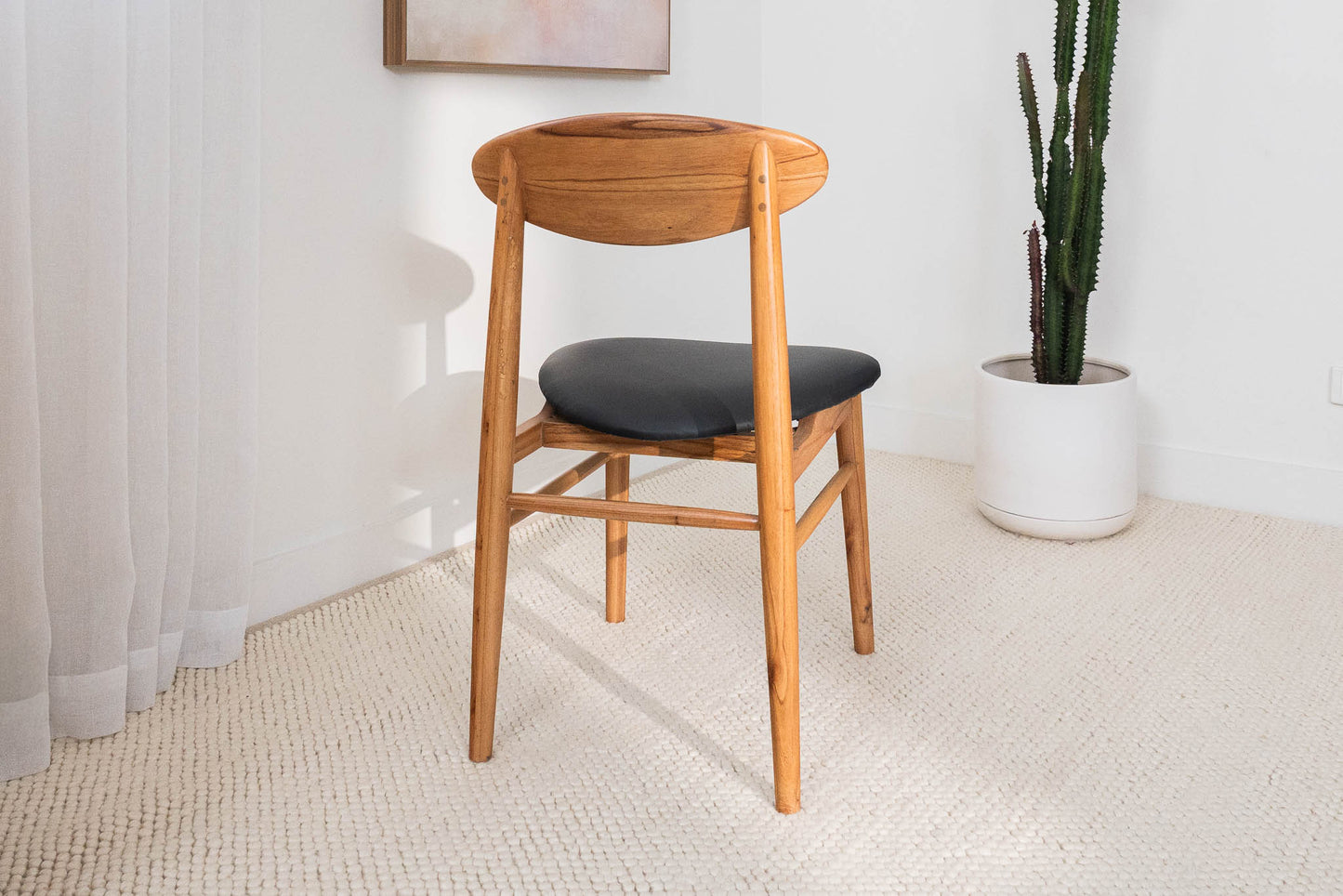 Solara Solid Hardwood Dining Chair