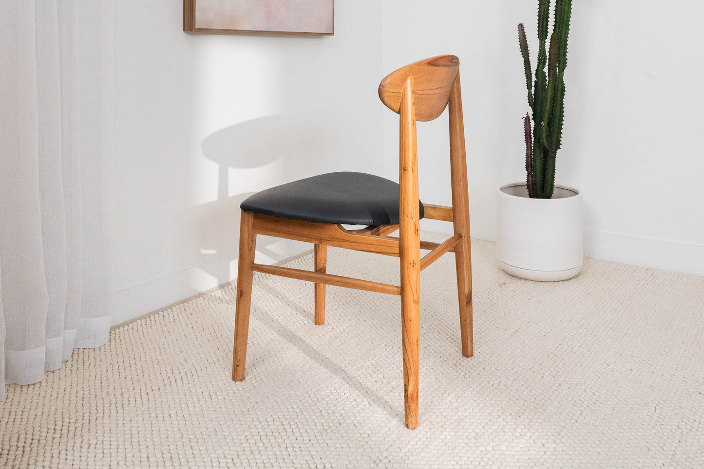 Solara Solid Hardwood Dining Chair