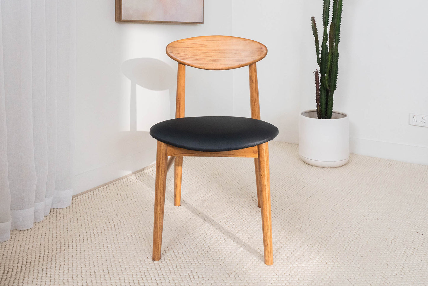 Solara Solid Hardwood Dining Chair