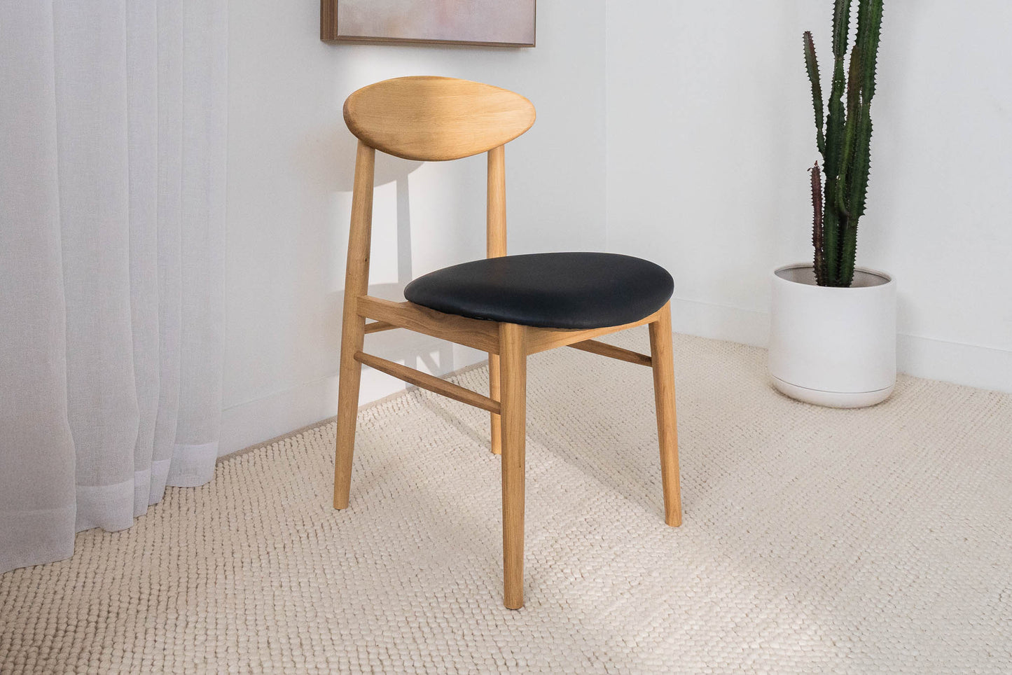 Solara Solid Hardwood Dining Chair