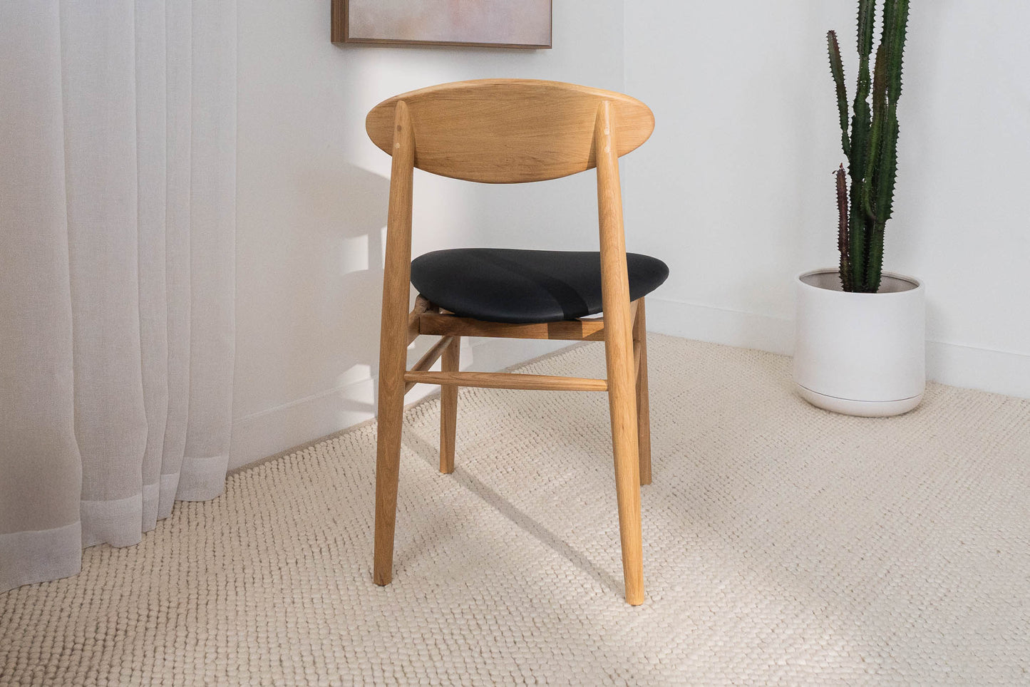 Solara Solid Hardwood Dining Chair