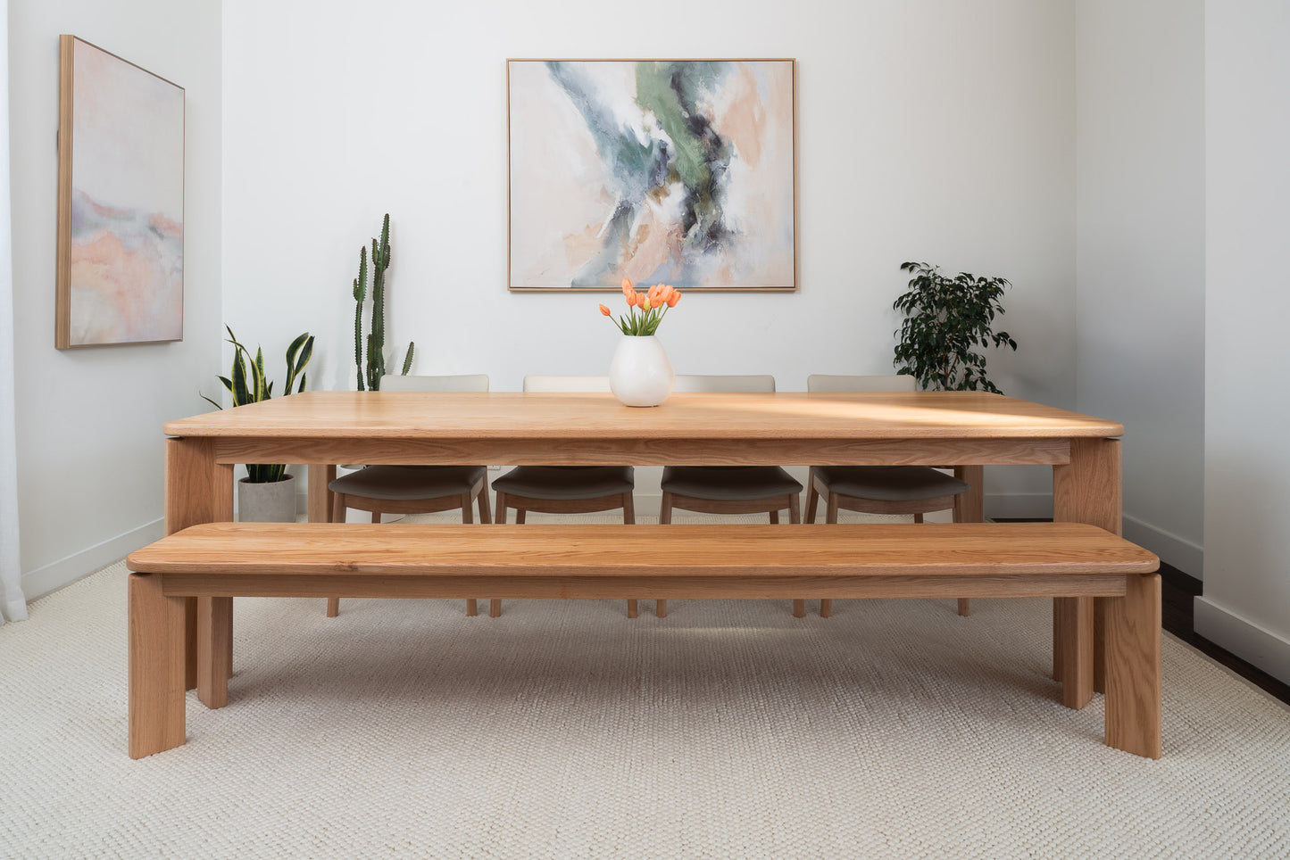 Genesis Oak Dining Table - Made in Australia