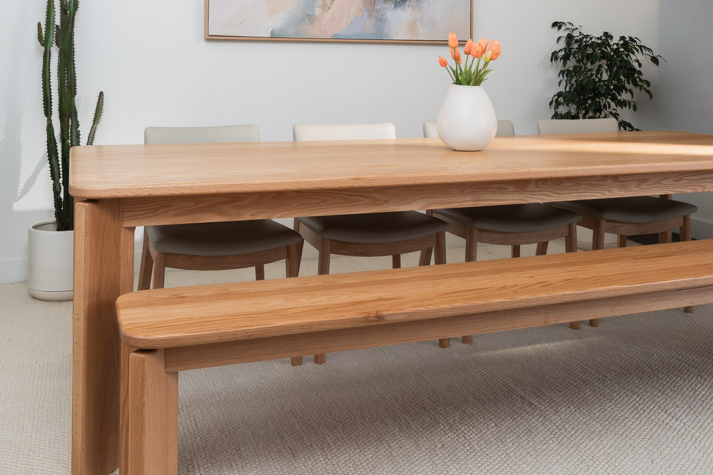 Genesis Oak Dining Table - Made in Australia