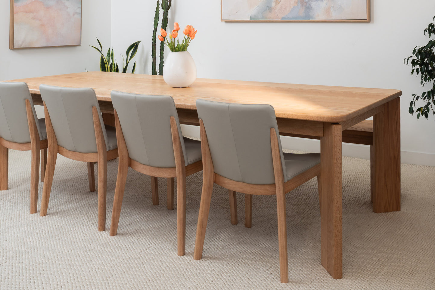 Genesis Oak Dining Table - Made in Australia