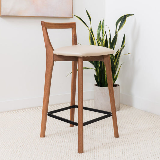 Oslo Solid Australian Messmate Hardwood Bar Stool
