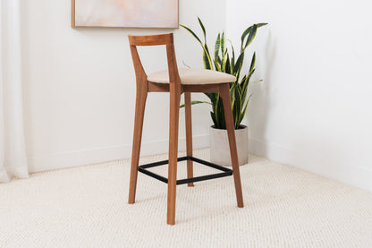Oslo Solid Australian Messmate Hardwood Bar Stool