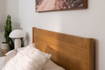 Solara Haven Solid American Oak Bed Frame