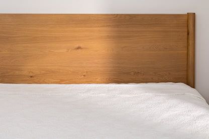 Solara Haven Solid American Oak Bed Frame