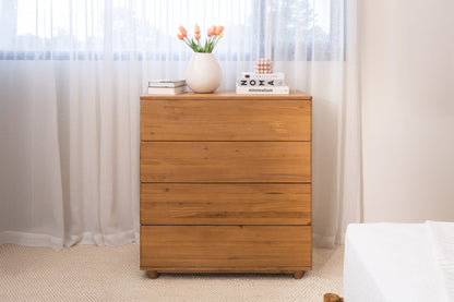 Solara Eclipse Solid American Oak Tallboy