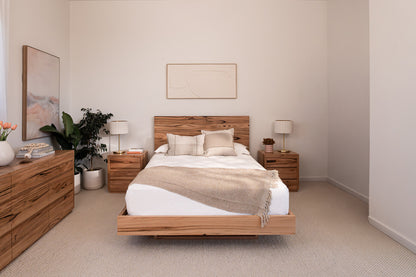 Kobe Straight Edge Fully Solid Australian Bed Frame - Made in Australia