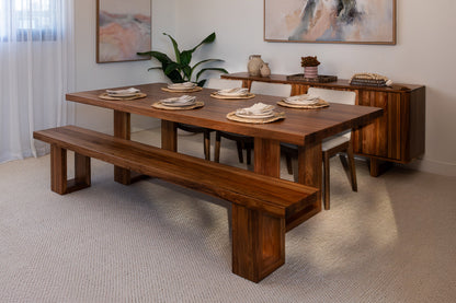 Osaka Blackwood Bench Seat - Made in Australia