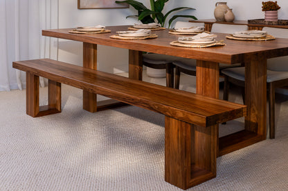 Osaka Blackwood Bench Seat - Made in Australia